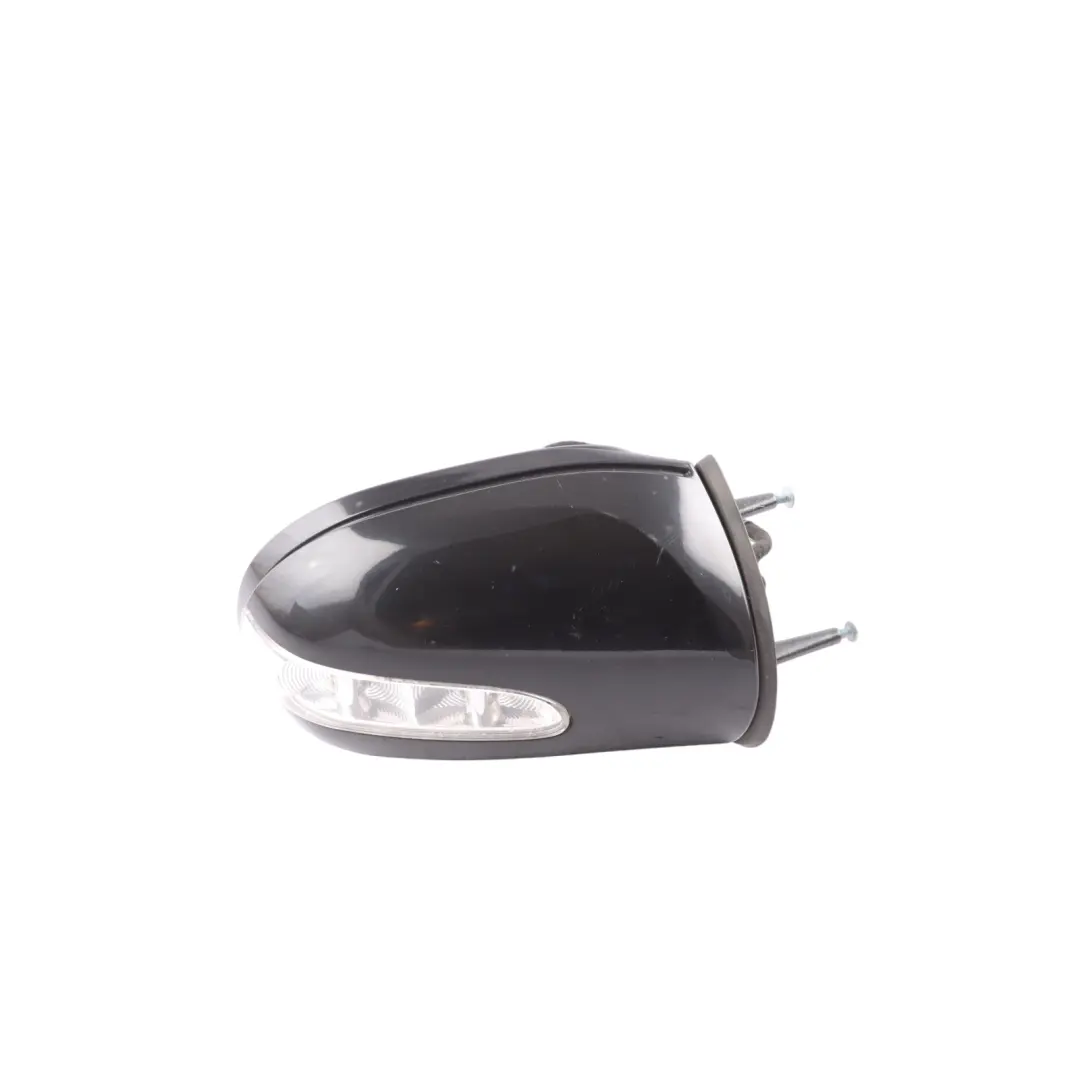 Mercedes ML W164 Wing Mirror Right O/S Power Fold Obsidian Black Metallic - 197 - SKU RHD-A1648101693-OB - Part number A1648101693