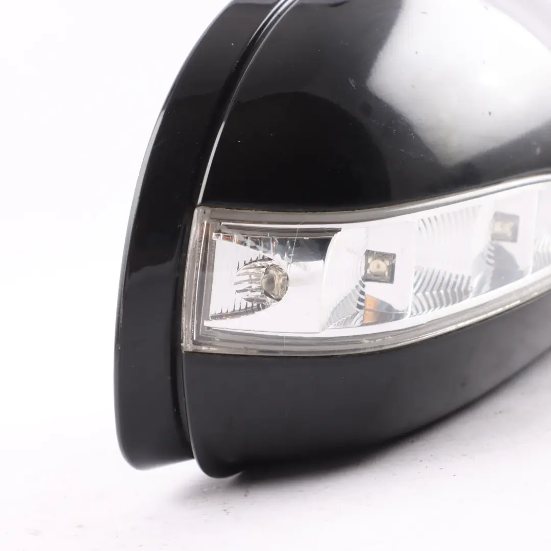 Mercedes ML W164 Wing Mirror Right O/S Power Fold Obsidian Black Metallic - 197 - SKU RHD-A1648101693-OB - Part number A1648101693