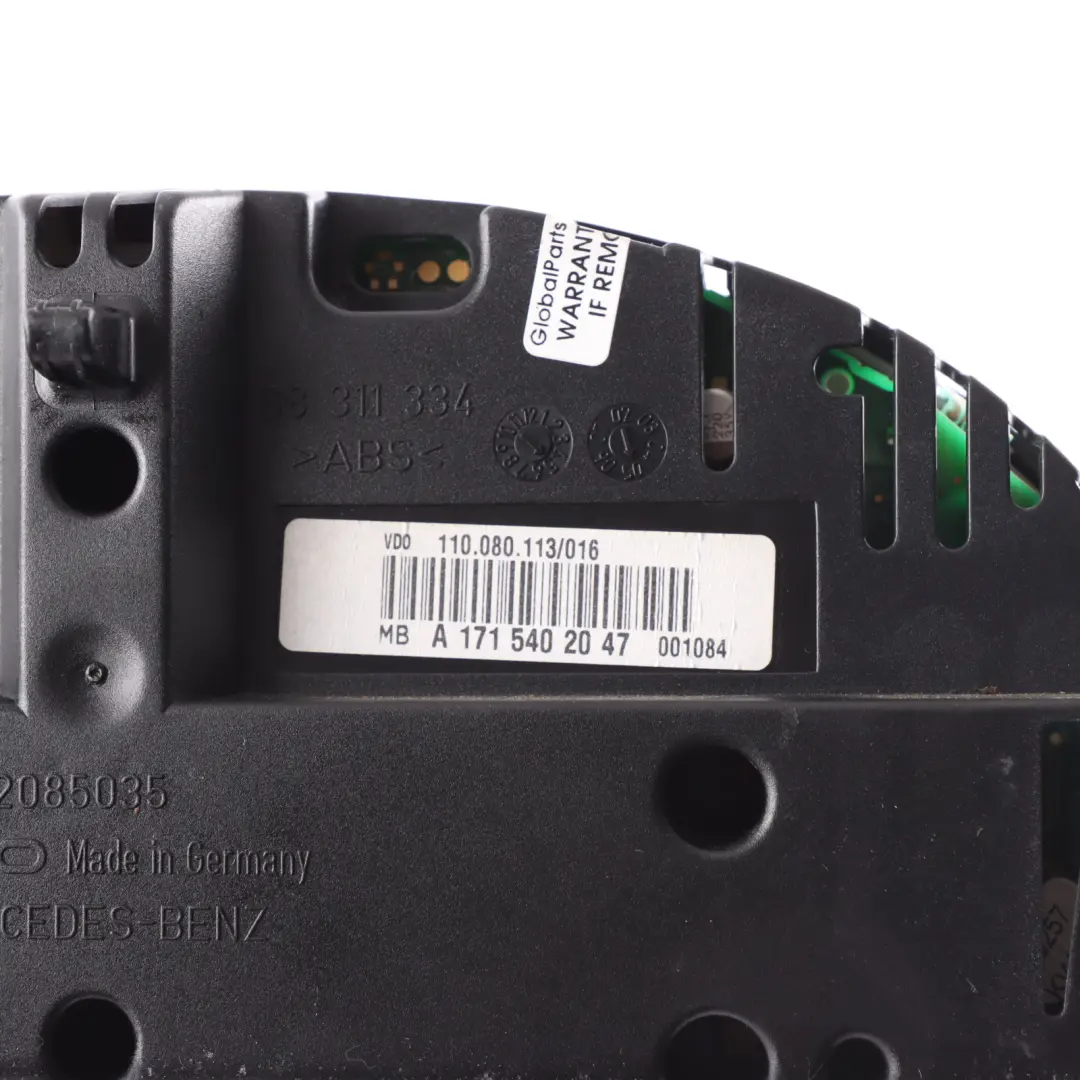 SLK55 R171 AMG Speedometer Instrument Cluster V8 Automatic to Mercedes with Part number A1715402047 Mercedes SLK55 R171 AMG Speedometer Instrument Cluster V8 Automatic - SKU RHD-A1715402047-1 - Part number A1715402047