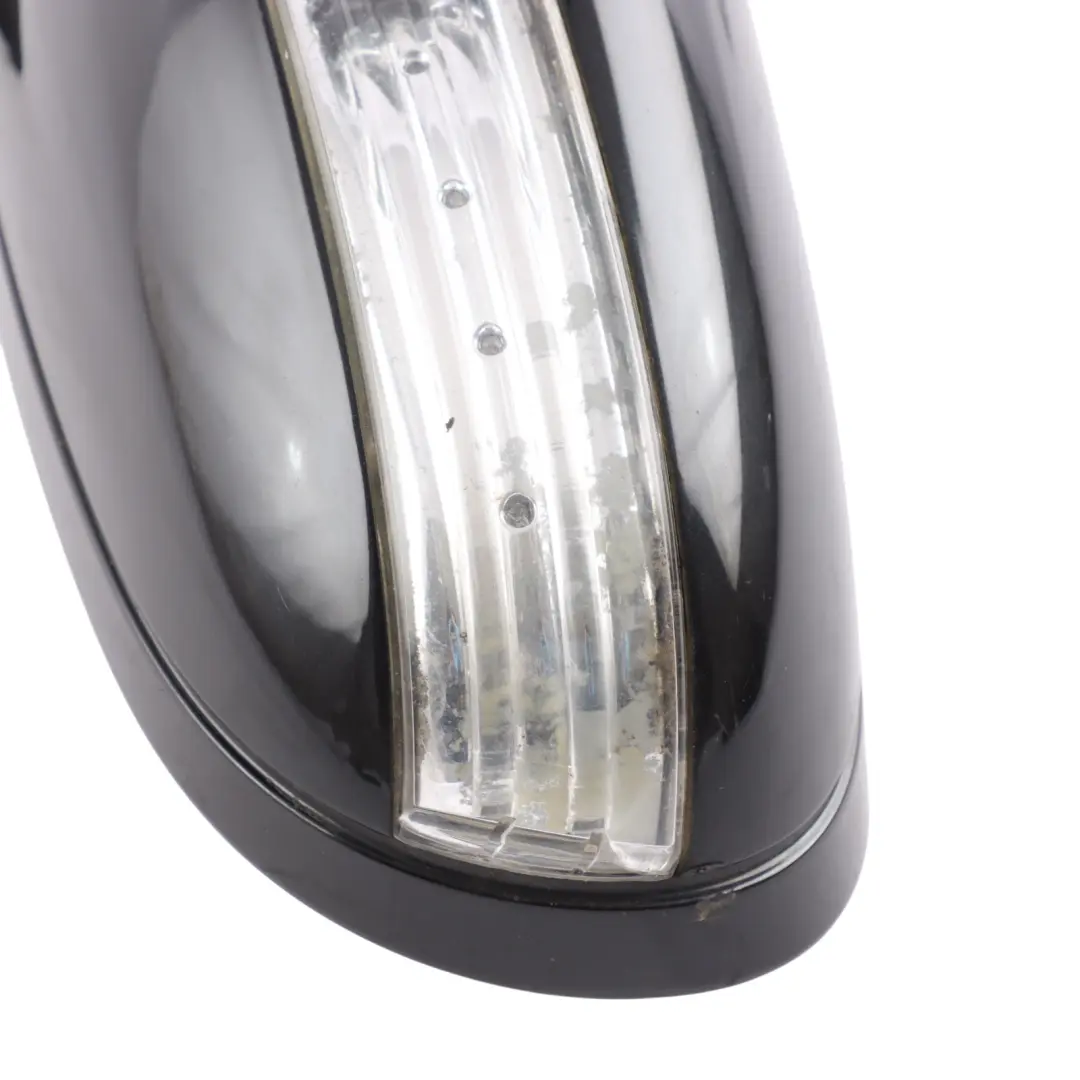 Mercedes SLK R171 Wing Mirror Right O/S Door Power Fold Obsidian Black - 197 - SKU RHD-A1718101676-OB - Part number A1718101676