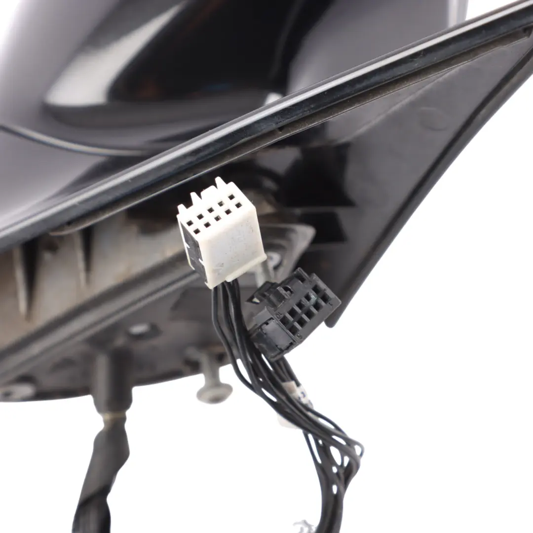 Mercedes SLK R171 Wing Mirror Right O/S Door Power Fold Obsidian Black - 197 - SKU RHD-A1718101676-OB - Part number A1718101676