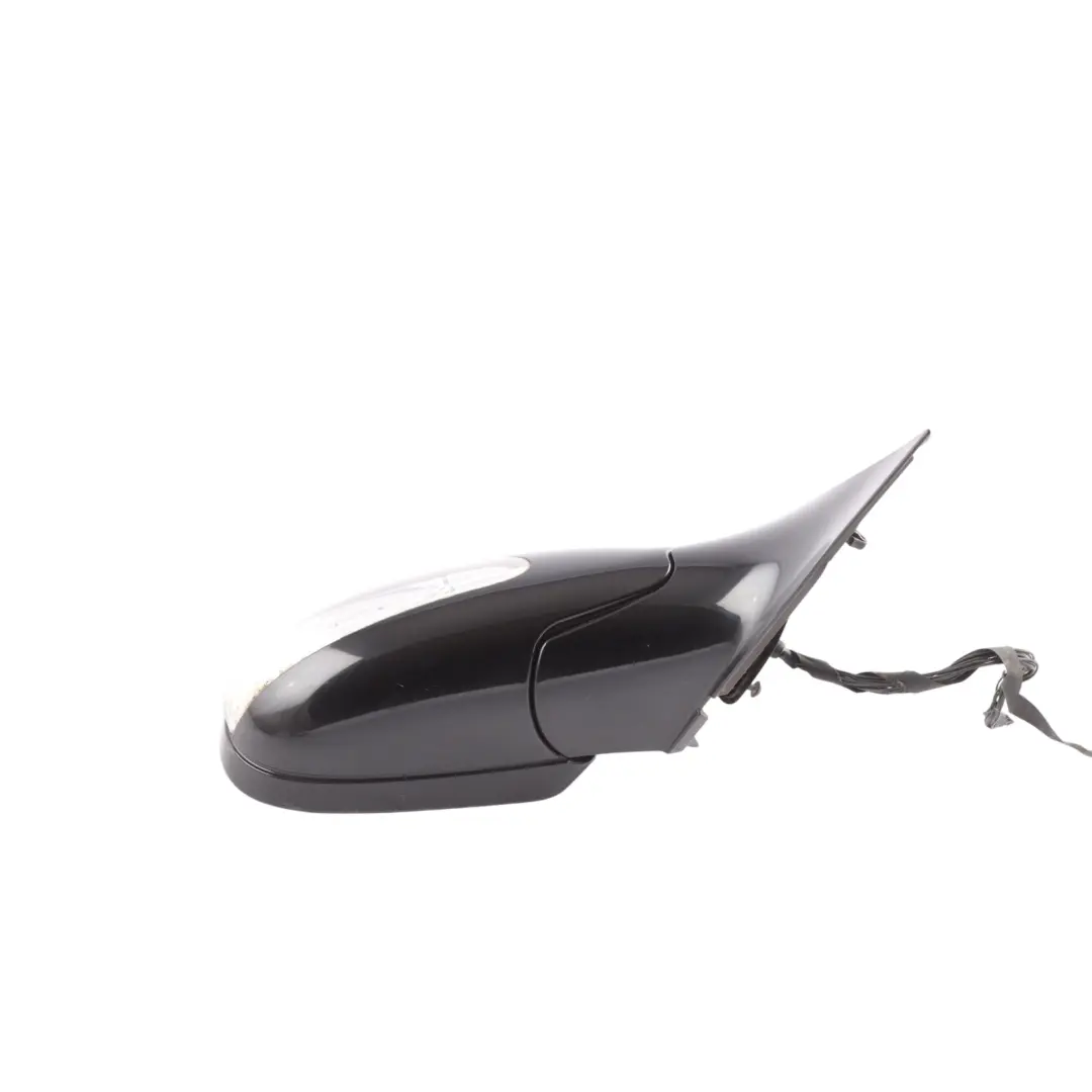 Mercedes SLK R171 Wing Mirror Right O/S Door Power Fold Obsidian Black - 197 - SKU RHD-A1718101676-OB - Part number A1718101676