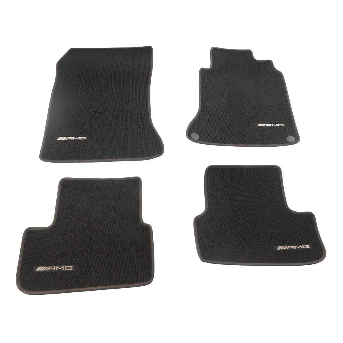 Mercedes W176 AMG Floor Mats Set Interior Front Rear Left Right Cover