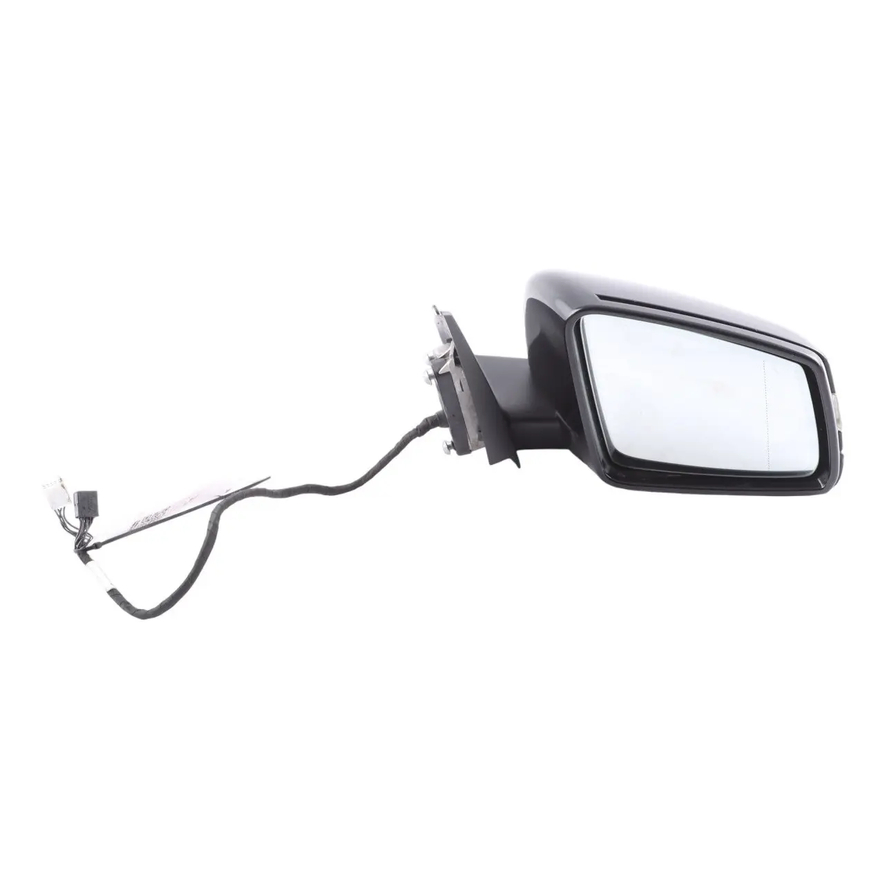 Mercedes W176 Wing Mirror Door Right O/S Outside Power Fold Black