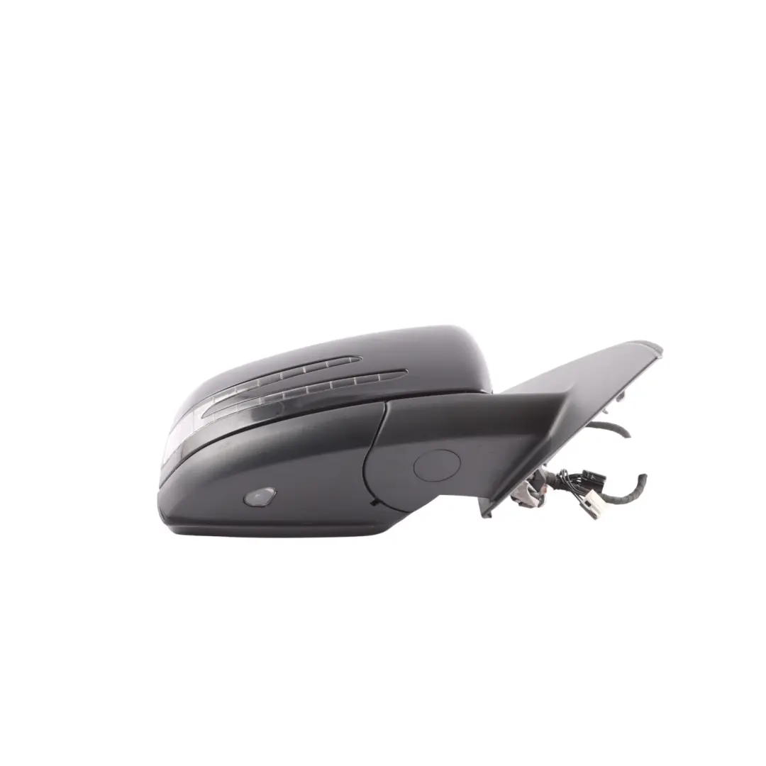 Mercedes W176 Wing Mirror Door Right O/S Outside Power Fold Black - SKU RHD-A1768100400-BLK - Part number A1768100400