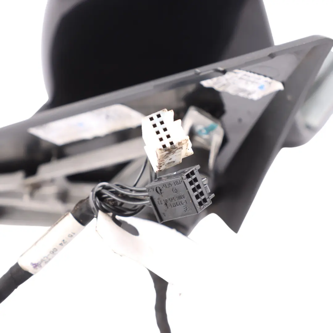 Mercedes W176 Wing Mirror Door Right O/S Outside Power Fold Black - SKU RHD-A1768100400-BLK - Part number A1768100400