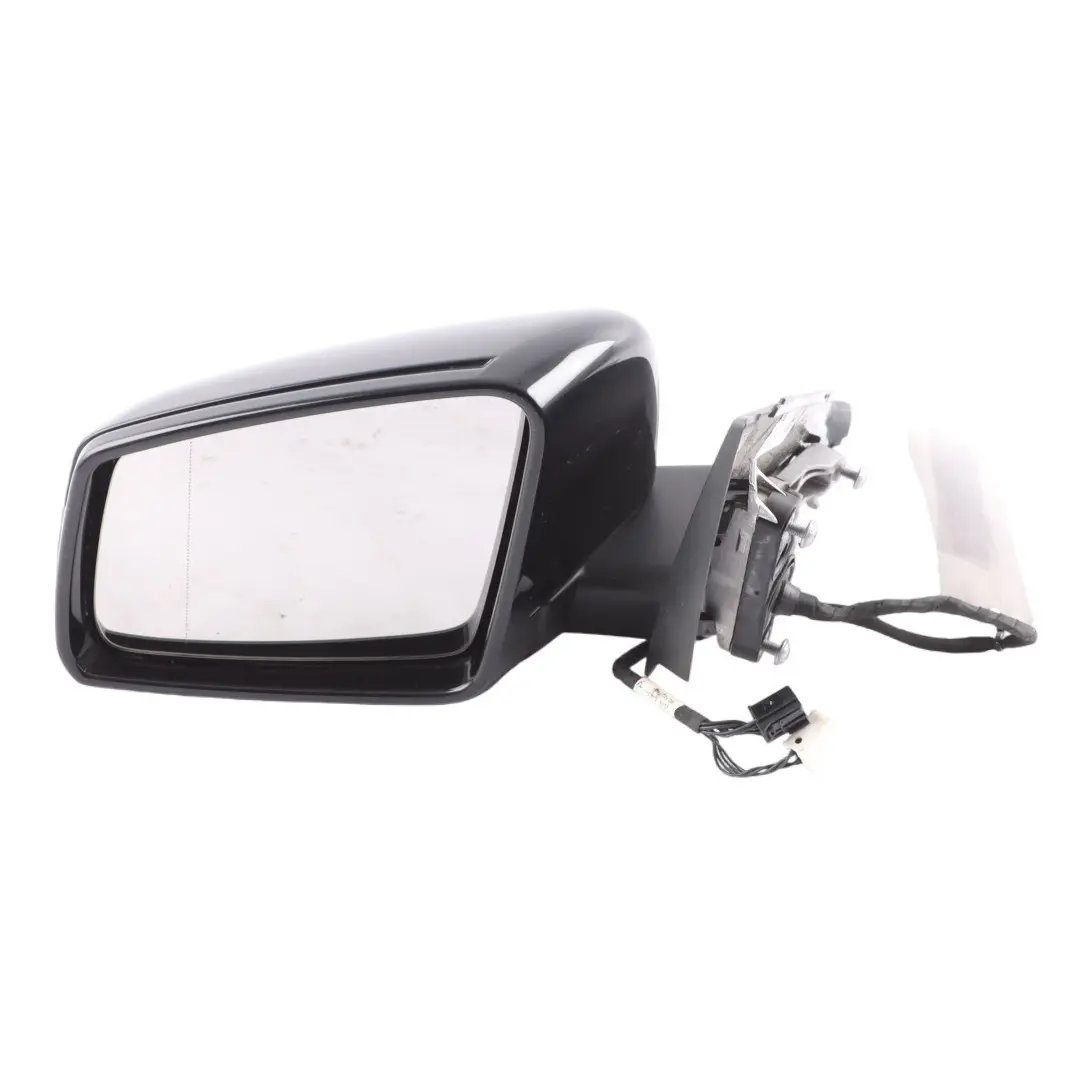 Mercedes W176 Wing Mirror Door Left N/S Power Fold Black A1768100500
