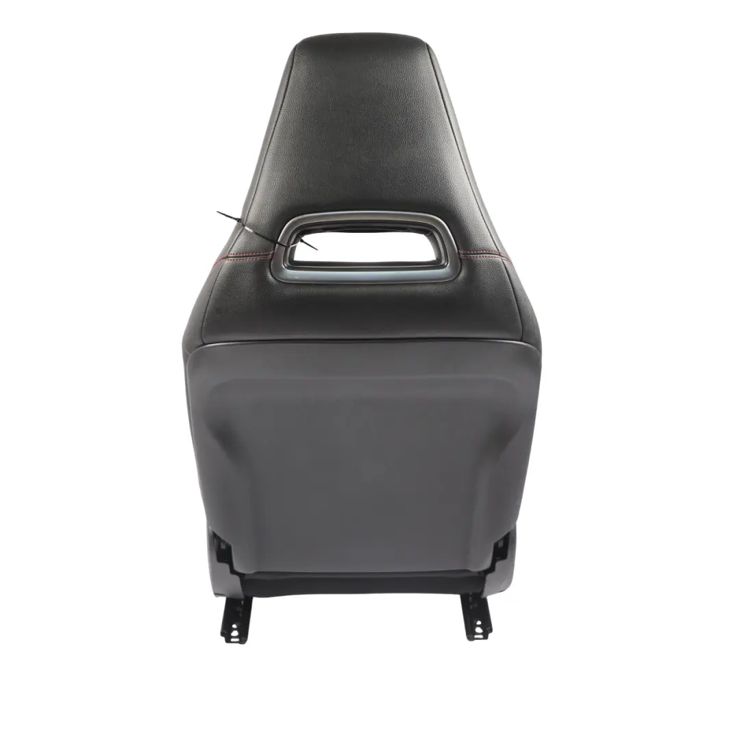 Mercedes W176 Front Seat Sport Heated Fabric Leather Black Red Threads Left N/S - SKU RHD-A1769106407-4 - Part number A1769106407