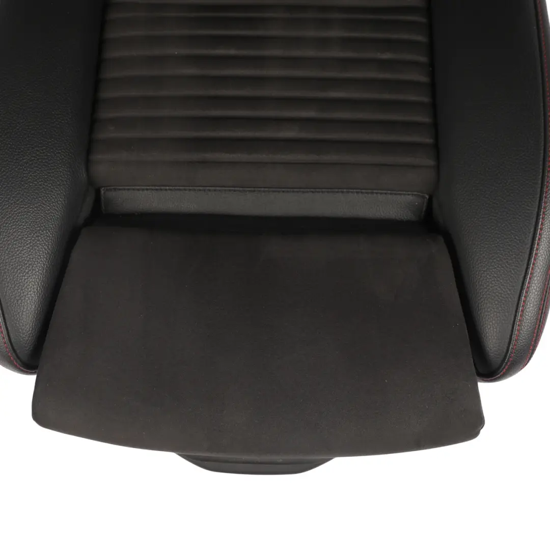 Mercedes W176 Front Seat Sport Heated Fabric Leather Black Red Threads Left N/S - SKU RHD-A1769106407-4 - Part number A1769106407