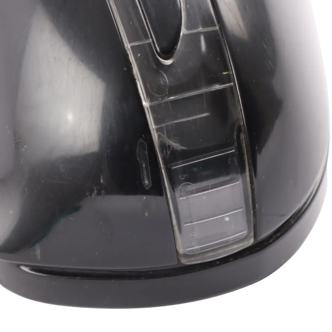 Mercedes CLC CL203 Wing Mirror Power Fold Left Door N/S Obsidian Black - 197 - SKU RHD-A2038109576-OB1 - Part number A2038109576