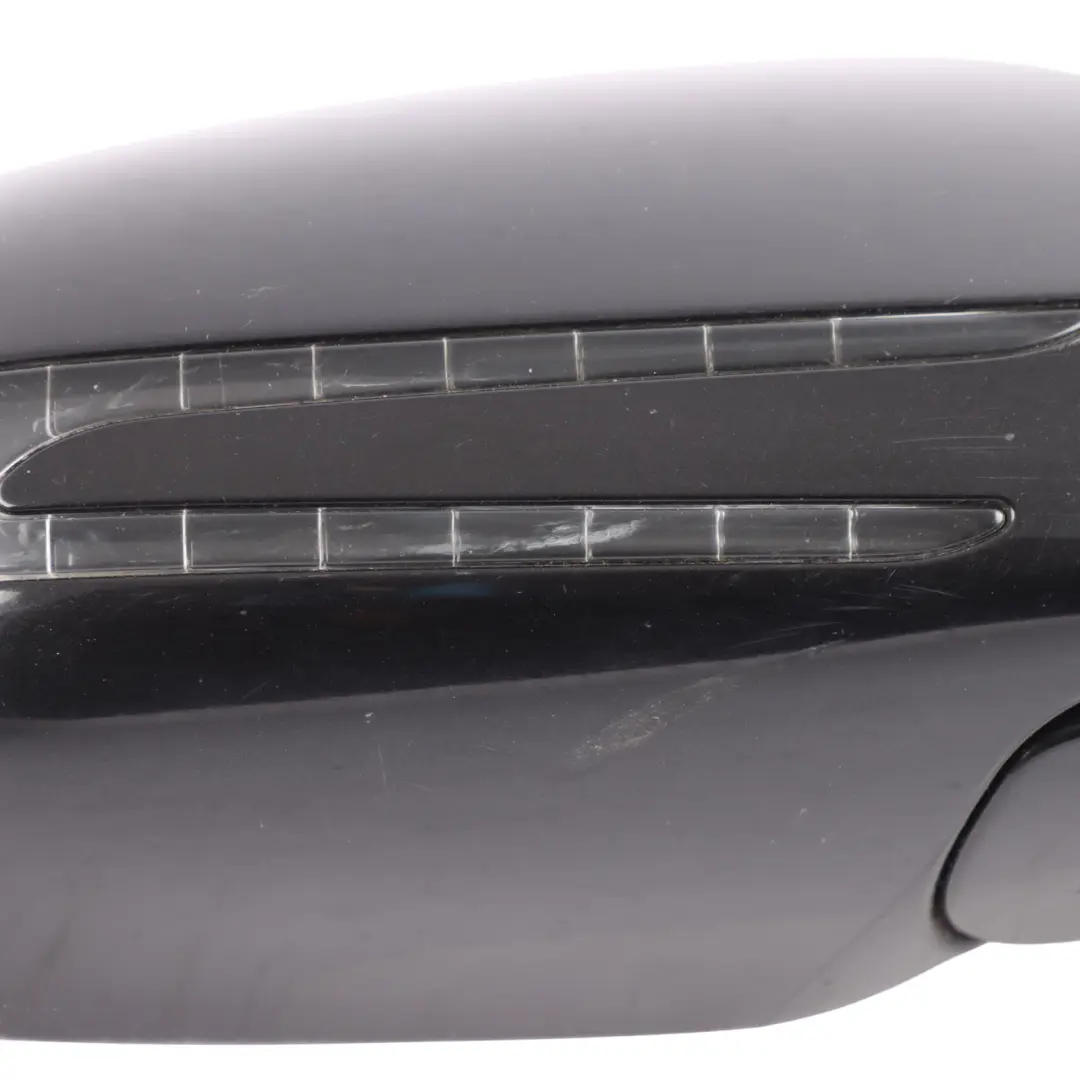 C203 Wing Mirror Power Fold Door Right O/S Obsidian Black Metallic 197 to Mercedes with Part number A2038109676 Mercedes C203 Wing Mirror Power Fold Door Right O/S Obsidian Black Metallic 197 - SKU RHD-A2038109676-OB - Part number A2038109676