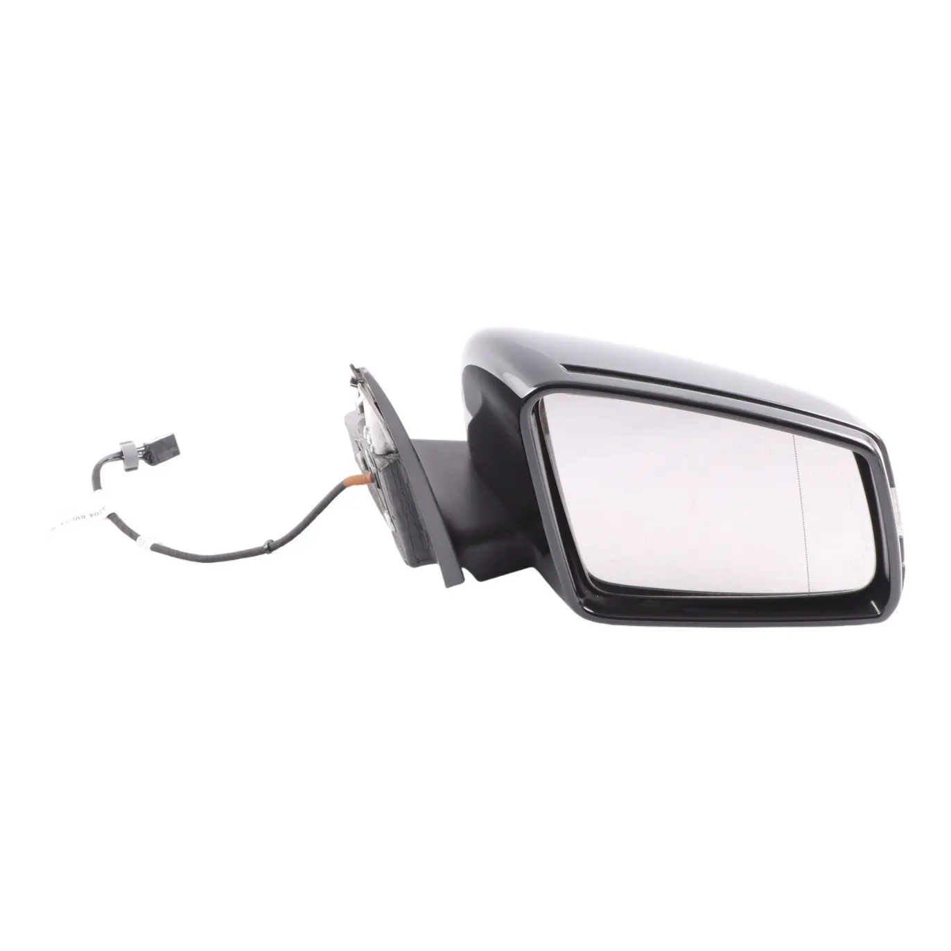 Wing Mirror Mercedes W204 Exterior Mirror Door Right O/S Obsidian Black - 197