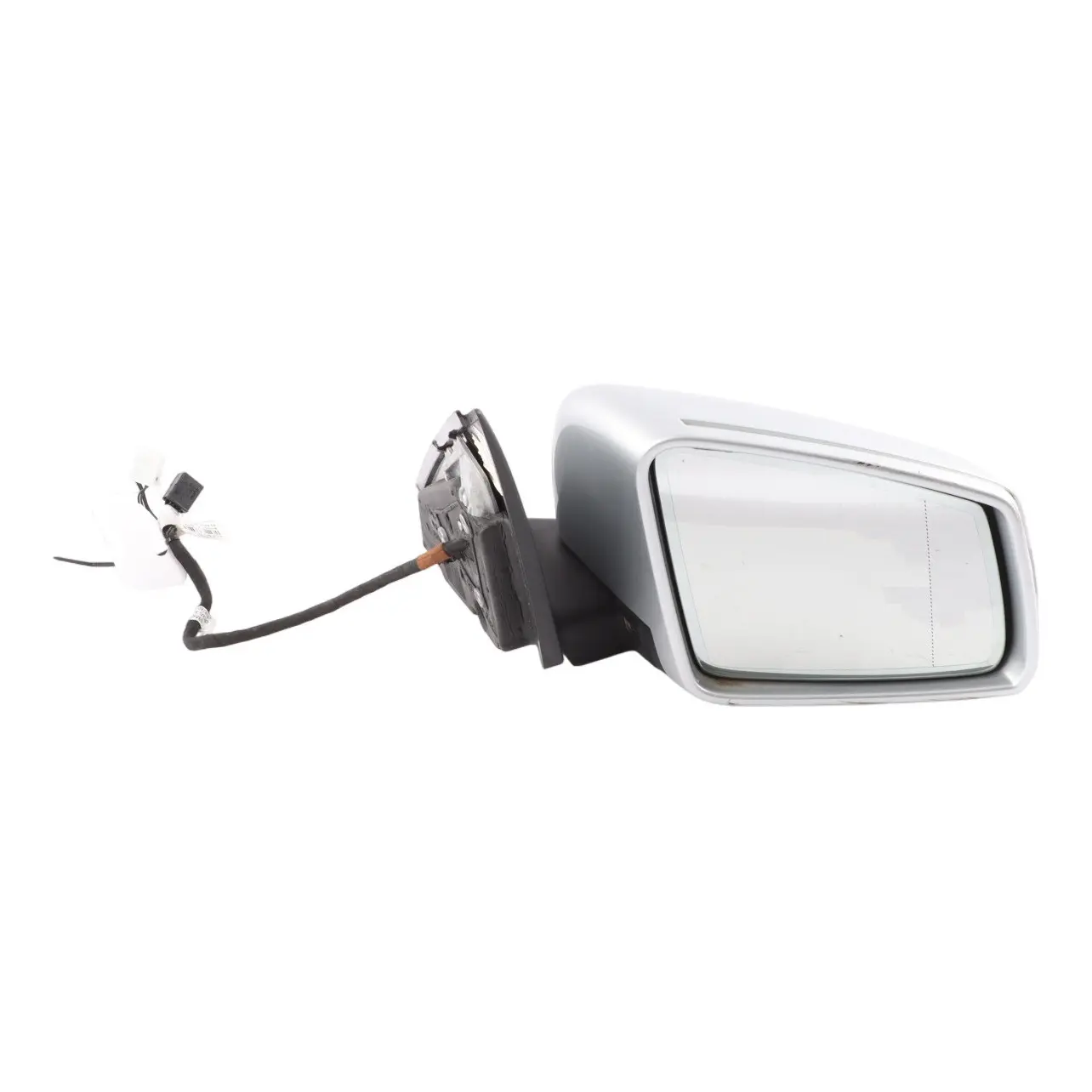 Mercedes W204 Wing Mirror Power Fold Door Right O/S Outside Iridium Silver - 775