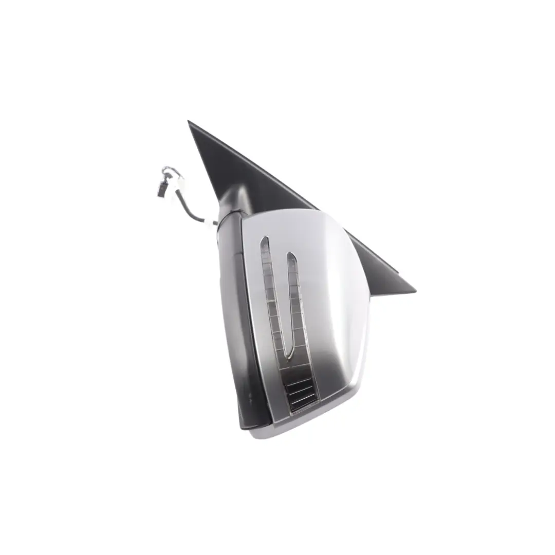 Mercedes W204 Door Wing Mirror Power Fold Right O/S Palladium Silver - 792 - SKU RHD-A2048103076-PAL1 - Part number A2048103076