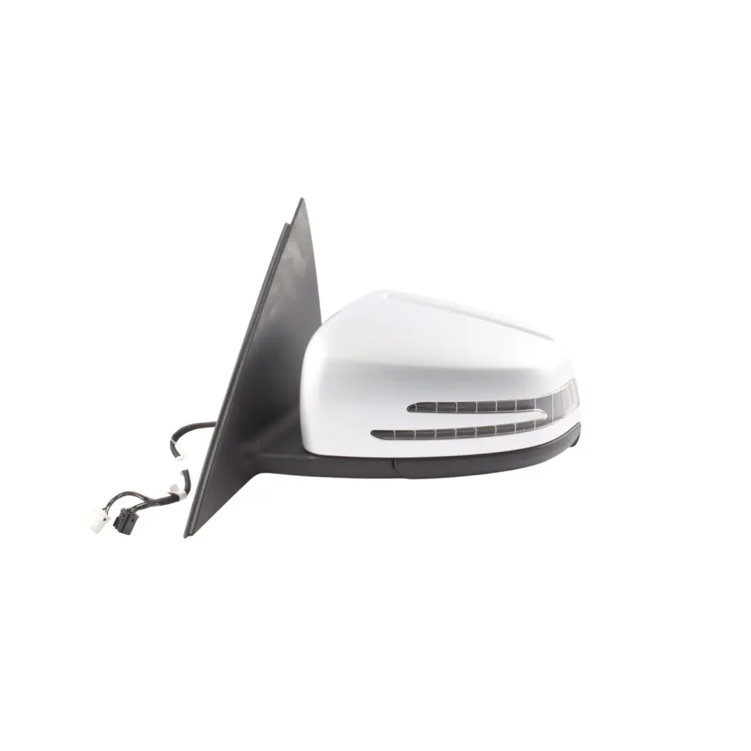 Mercedes W204 Wing Mirror Power Fold Door Left N/S Outside Iridium Silver - 775 - SKU RHD-A2048103176-IRS - Part number A2048103176