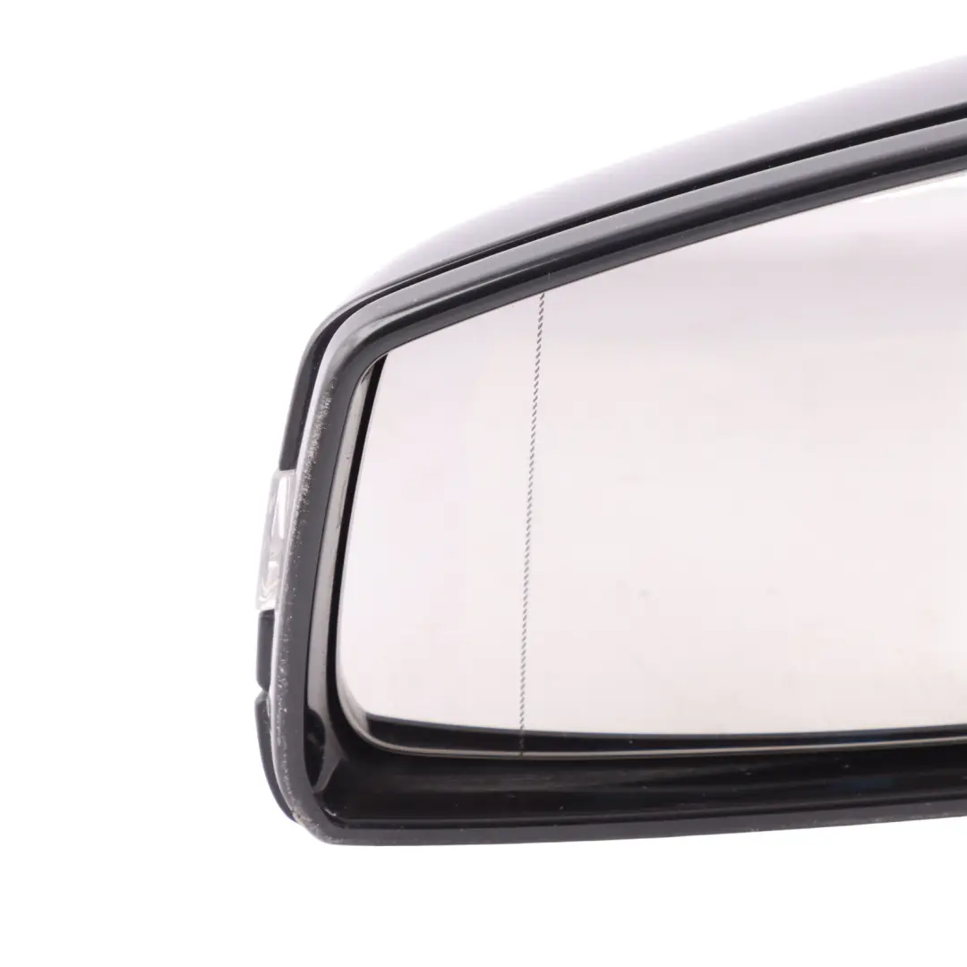 Mercedes W204 Wing Mirror Electric Outside Door Left N/S Obsidian Black - 197 - SKU RHD-A2048103776-OB - Part number A2048103776