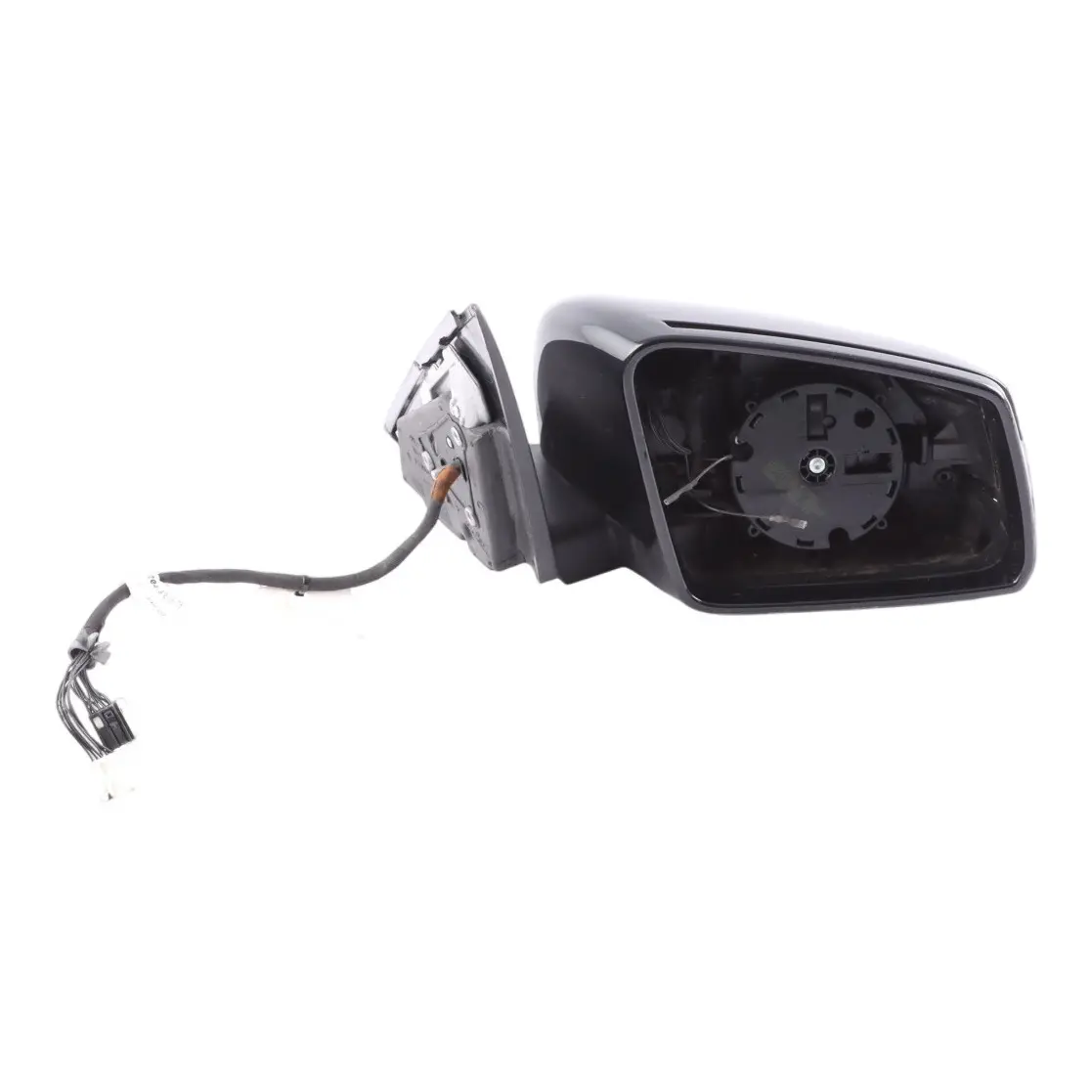Mercedes W204 Wing Mirror Electric Outside Door Right O/S Obsidian Black - 197