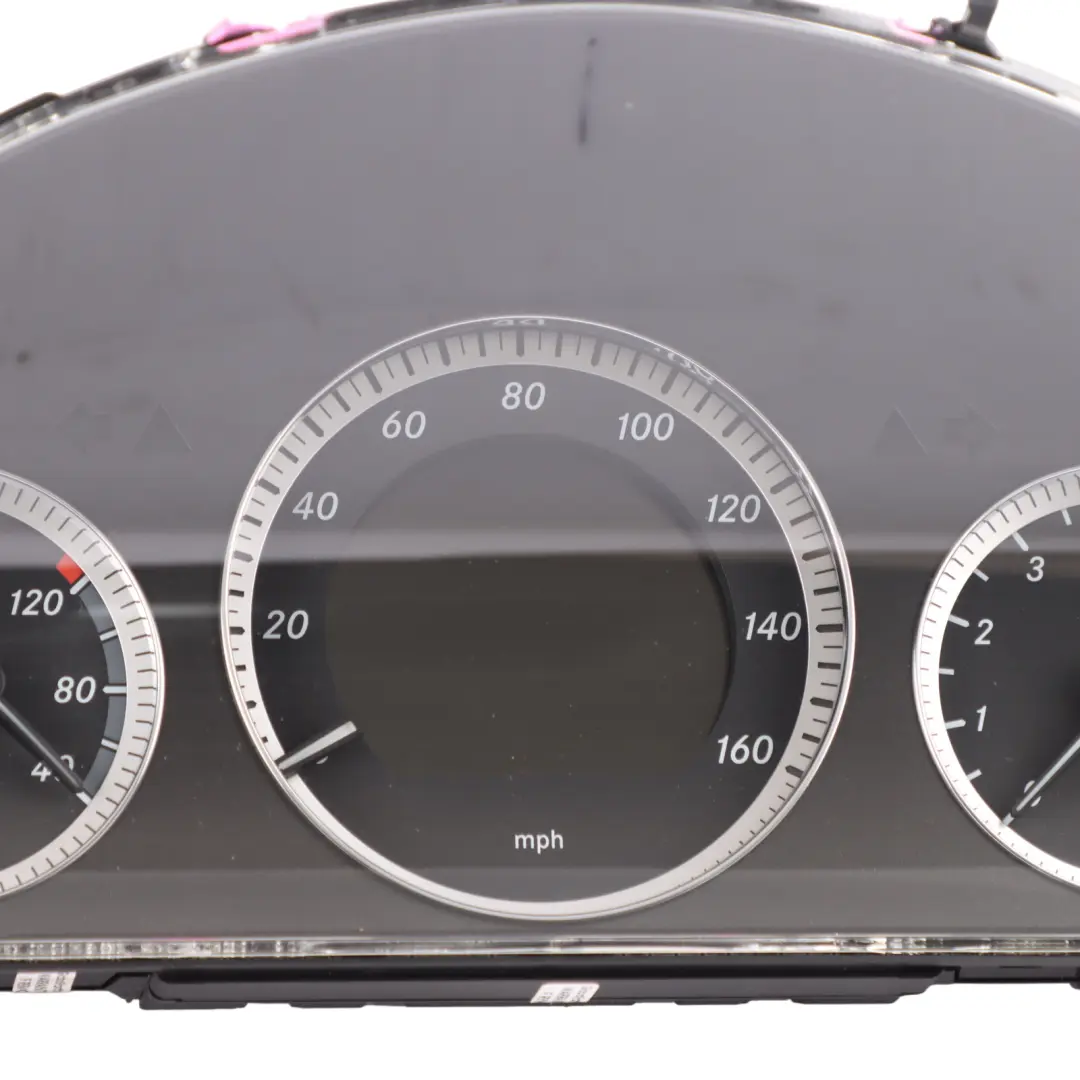 Instrument Cluster Speedometer MPH RPM Gauges to Mercedes W204 Petrol with Part number A2049001405 Mercedes W204 Petrol Instrument Cluster Speedometer MPH RPM Gauges - SKU rhd-A2049001405 - Part number A2049001405