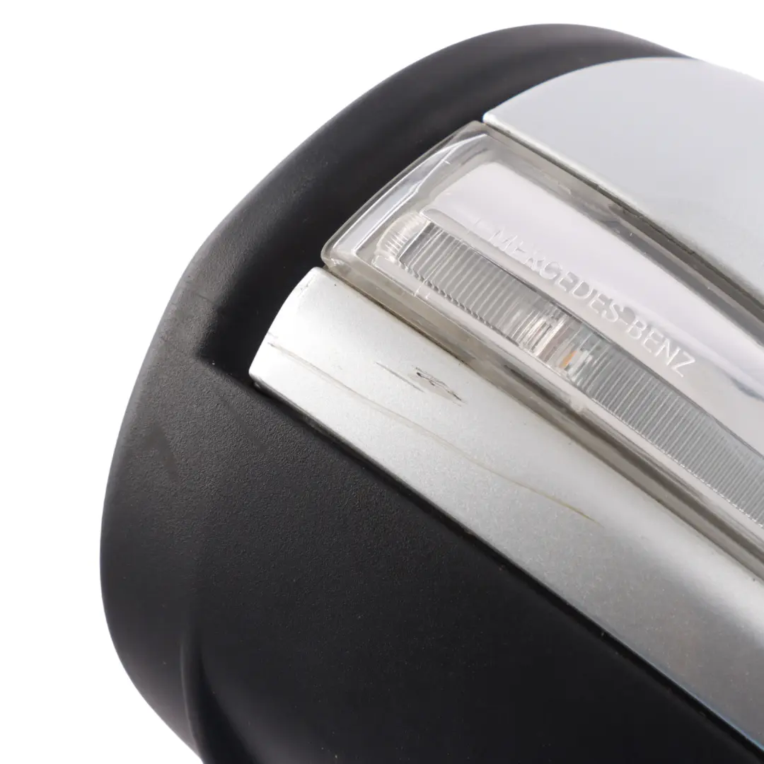  Wing Mirror Mercedes W205 Sedan Outside Door Right O/S Iridium Silver -775 - SKU RHD-A2058101202-IRS - Part number A2058101202