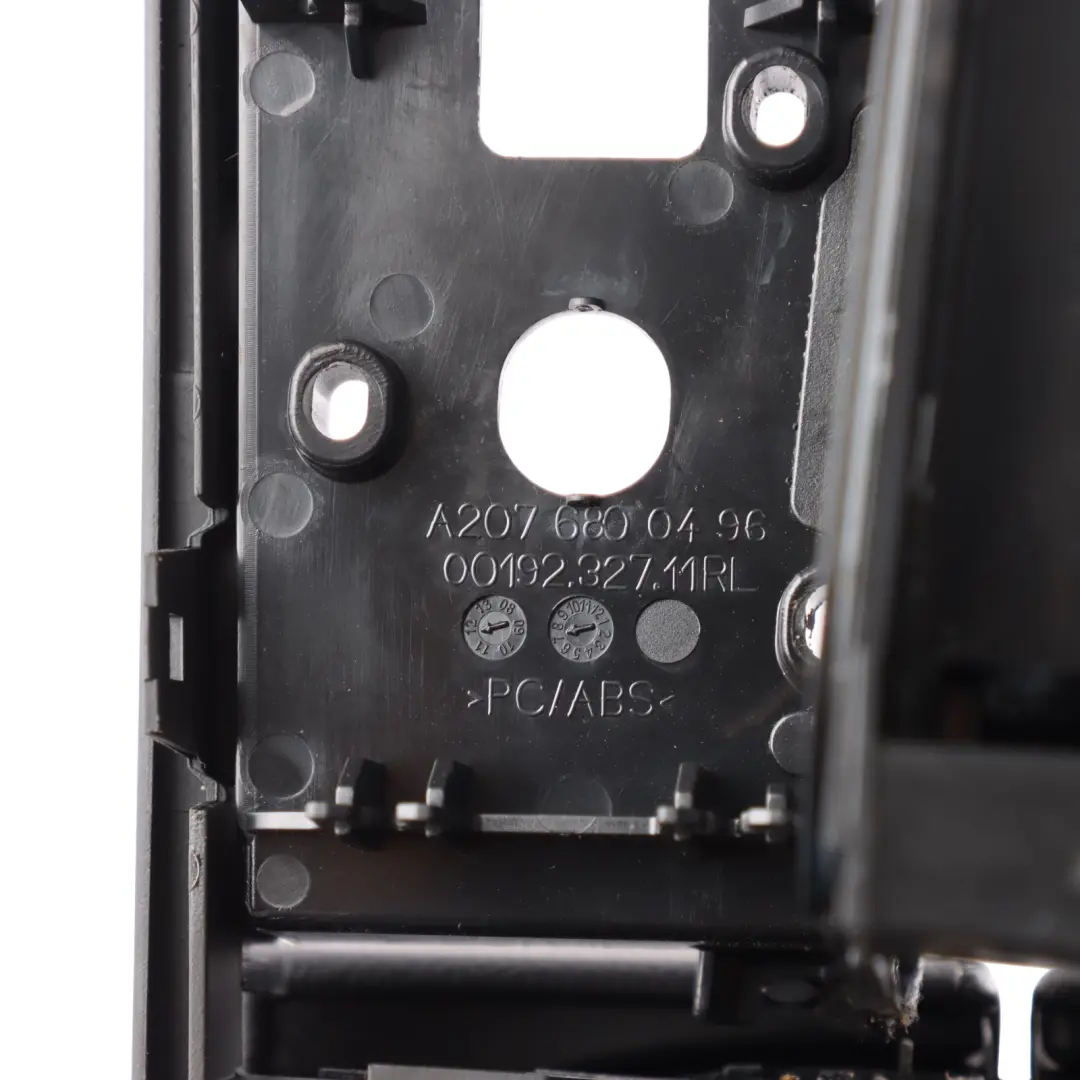 Mercedes A207 Centre Console Arm Rest Storage Cover Trim Panel - SKU RHD-A2076800496 - Part number A2076800496