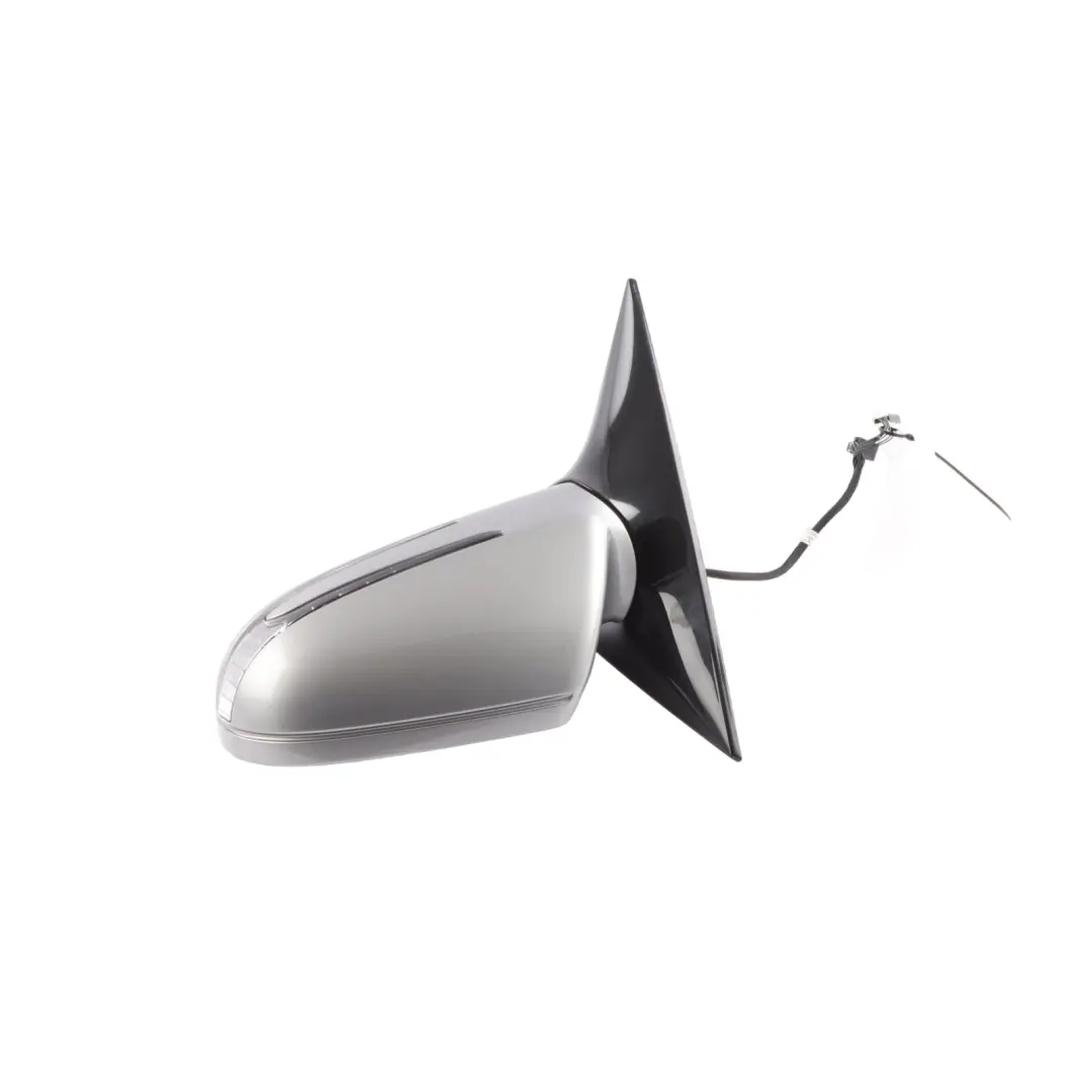 Mercedes C207 Wing Mirror Left N/S Auto Dip Palladium Silver - 792 - SKU RHD-A2078100576-PAL - Part number A2078100576