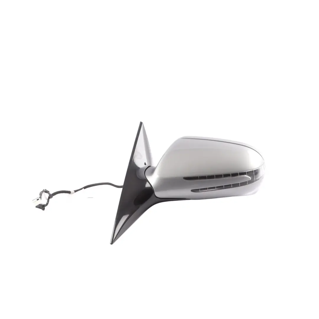 Mercedes C207 Wing Mirror Left N/S Auto Dip Palladium Silver - 792 - SKU RHD-A2078100576-PAL - Part number A2078100576