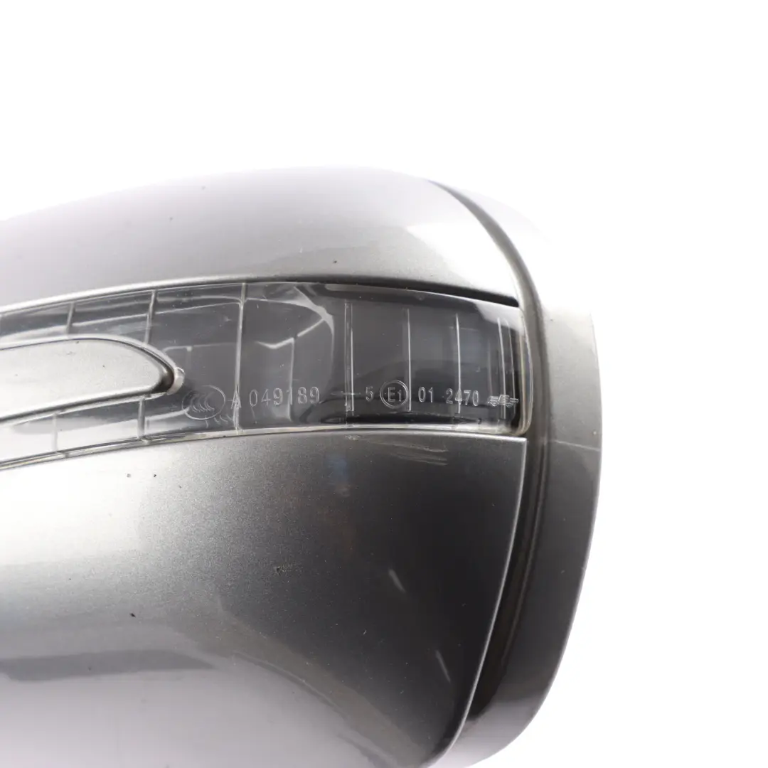 Mercedes C207 Wing Mirror Left N/S Auto Dip Palladium Silver - 792 - SKU RHD-A2078100576-PAL - Part number A2078100576