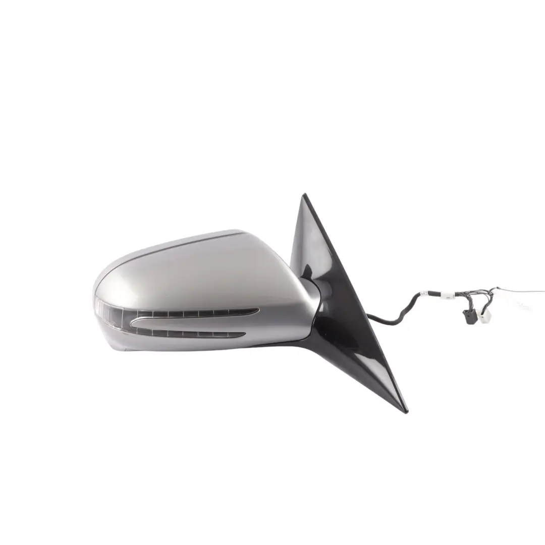 Mercedes W207 Wing Mirror Auto Dip High Gloss Right O/S Palladium Silver-792 - SKU RHD-A2078100676-PAL - Part number A2078100676