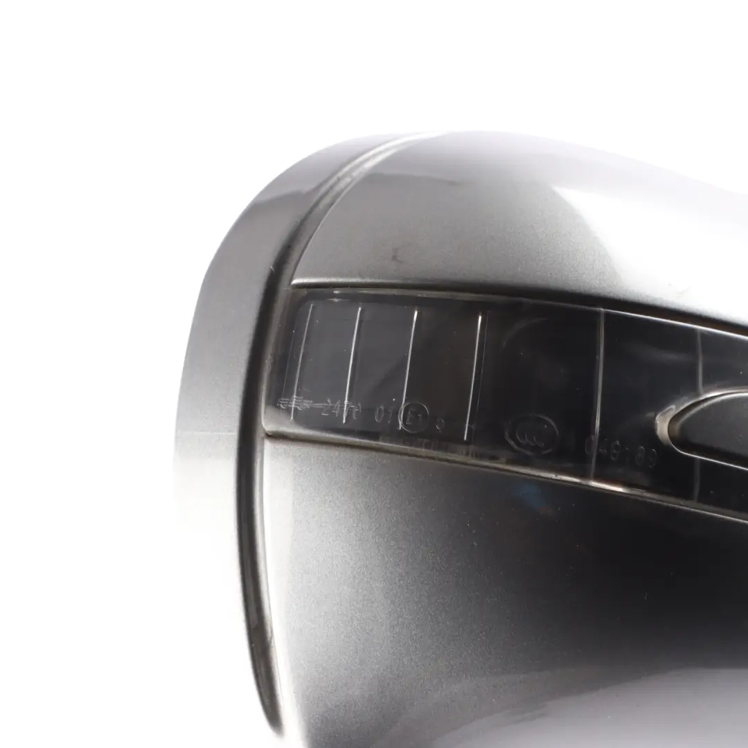 Mercedes W207 Wing Mirror Auto Dip High Gloss Right O/S Palladium Silver-792 - SKU RHD-A2078100676-PAL - Part number A2078100676