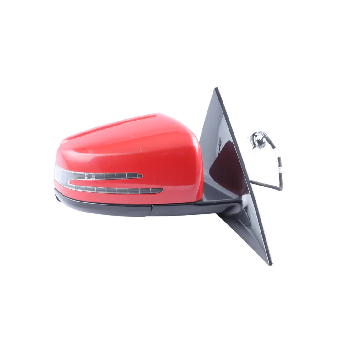 Mercedes W207 Wing Mirror Door Right O/S Feueropal Fire Opal Red - 590 - SKU RHD-A2078101676-FUP - Part number A2078101676