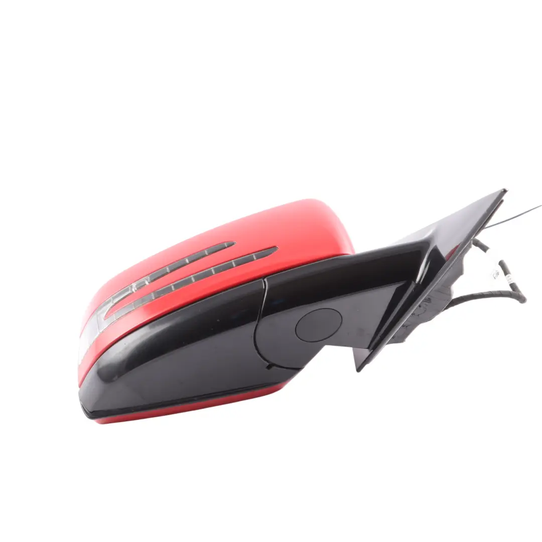 W207 Wing Mirror Door Right O/S Feueropal Fire Opal Red - 590 to Mercedes with Part number A2078101676 Mercedes W207 Wing Mirror Door Right O/S Feueropal Fire Opal Red - 590 - SKU RHD-A2078101676-FUP - Part number A2078101676