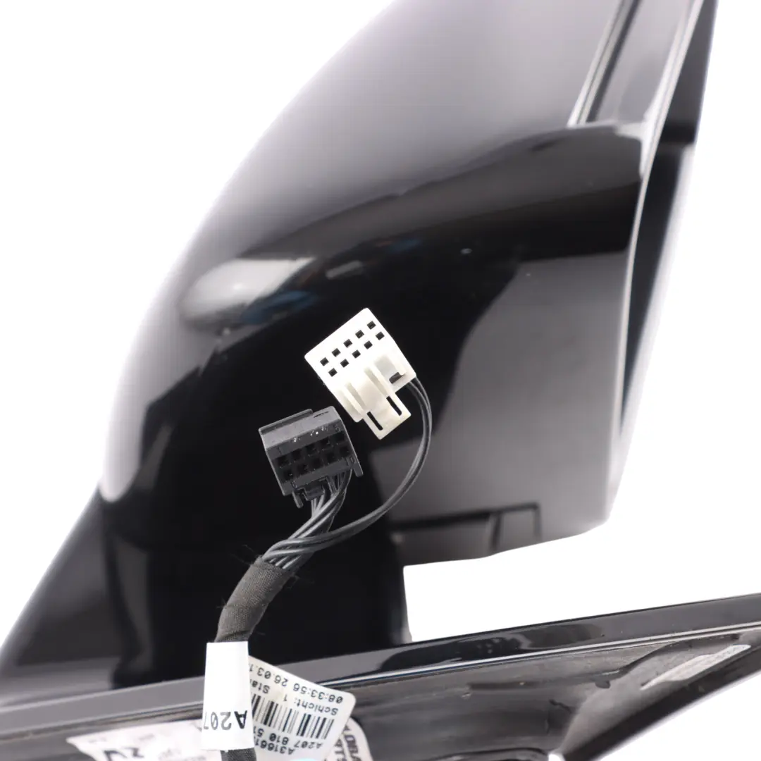 Wing Mirror Door Right O/S High Gloss Auto Dip Obsidian Black 197 to Mercedes C207 with Part number A2078101676 Mercedes C207 Wing Mirror Door Right O/S High Gloss Auto Dip Obsidian Black 197 - SKU RHD-A2078101676-OB1 - Part number A2078101676