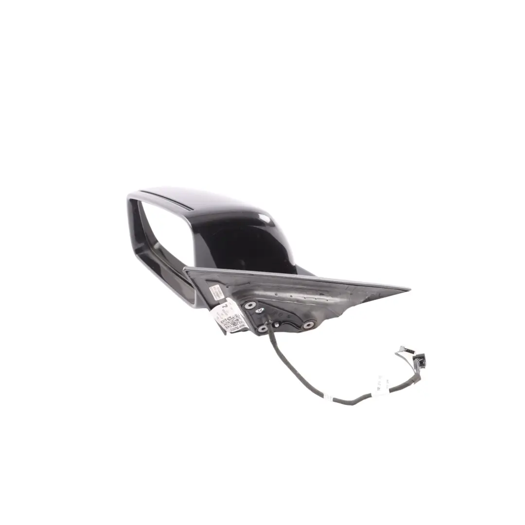Mercedes C207 Wing Mirror Door High Gloss Auto Dip Left N/S Obsidian Black - 197 - SKU RHD-A2078101976-OB2 - Part number A2078101976