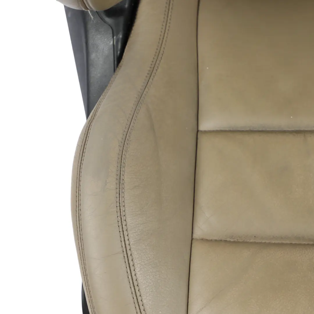 Mercedes W207 A207 Coupe Front Seat Heated Beige Leather Memory Right O/S - SKU RHD-A2079101747-18 - Part number A2079101747