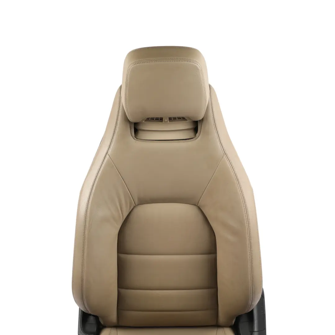Asiento Delantero Izquierdo Calefactable Cuero Beige Almendra para Mercedes C204 A207 con número de pieza A2079101747 Mercedes C204 A207 Asiento Delantero Izquierdo Calefactable Cuero Beige Almendra - SKU A2079101747-19 - Número de pieza A2079101747