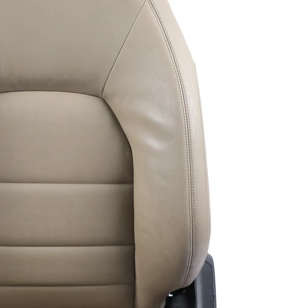 Mercedes C204 A207 Front Seat Heated Leather Beige Interior Memory Left N/S - SKU RHD-A2079101747-19 - Part number A2079101747