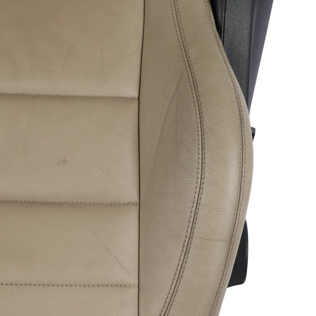 Mercedes C204 A207 Front Seat Heated Leather Beige Interior Memory Left N/S - SKU RHD-A2079101747-19 - Part number A2079101747