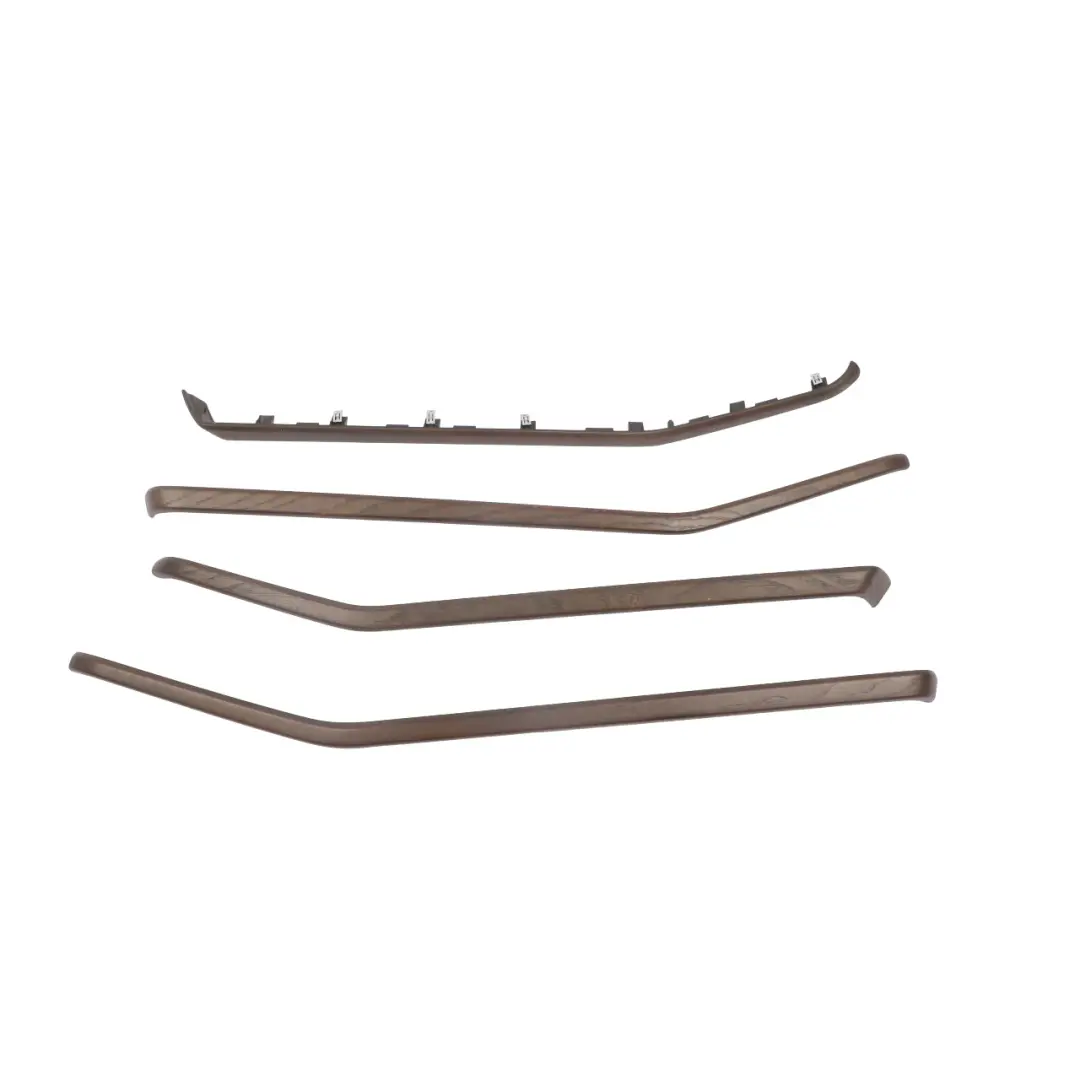 Mercedes S212 Dashboard Centre Console Trim Cover SET Brown Wood - SKU RHD-A2126809671-1 - Part number A2126809671