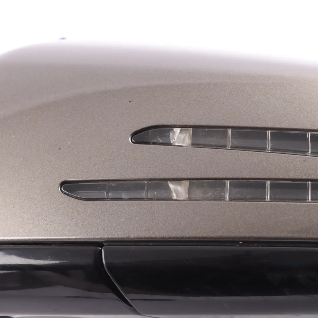 Wing Mirror Auto Dip Door Left N/S Outside Indium Grey - 963 to Mercedes W212 with Part number A2128102176 Mercedes W212 Wing Mirror Auto Dip Door Left N/S Outside Indium Grey - 963 - SKU RHD-A2128102176-ING - Part number A2128102176