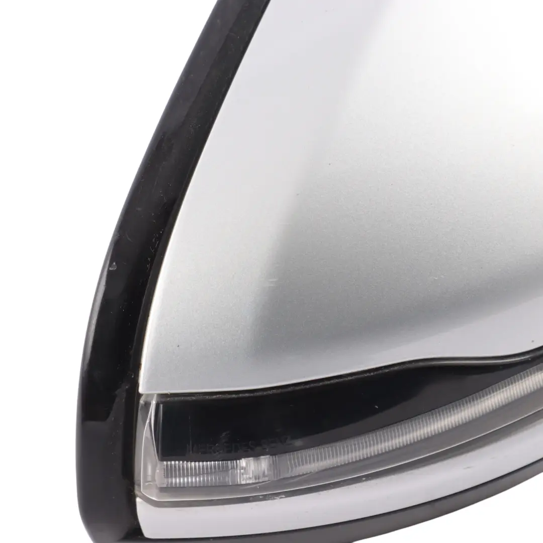 Wing Mirror Outside Door Right O/S Iridium Silver Metallic - 775 to Mercedes W213 with Part number A2138107401 Mercedes W213 Wing Mirror Outside Door Right O/S Iridium Silver Metallic - 775 - SKU RHD-A2138107401-IRS - Part number A2138107401