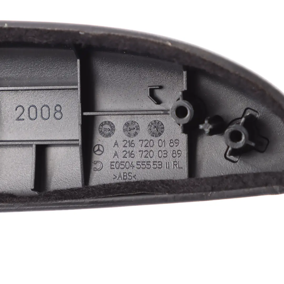 Door Card Window Switch Surround Left N/S Leather to Mercedes C216 with Part number A2167200389 Mercedes C216 Door Card Window Switch Surround Left N/S Leather - SKU RHD-A2167200389 - Part number A2167200389
