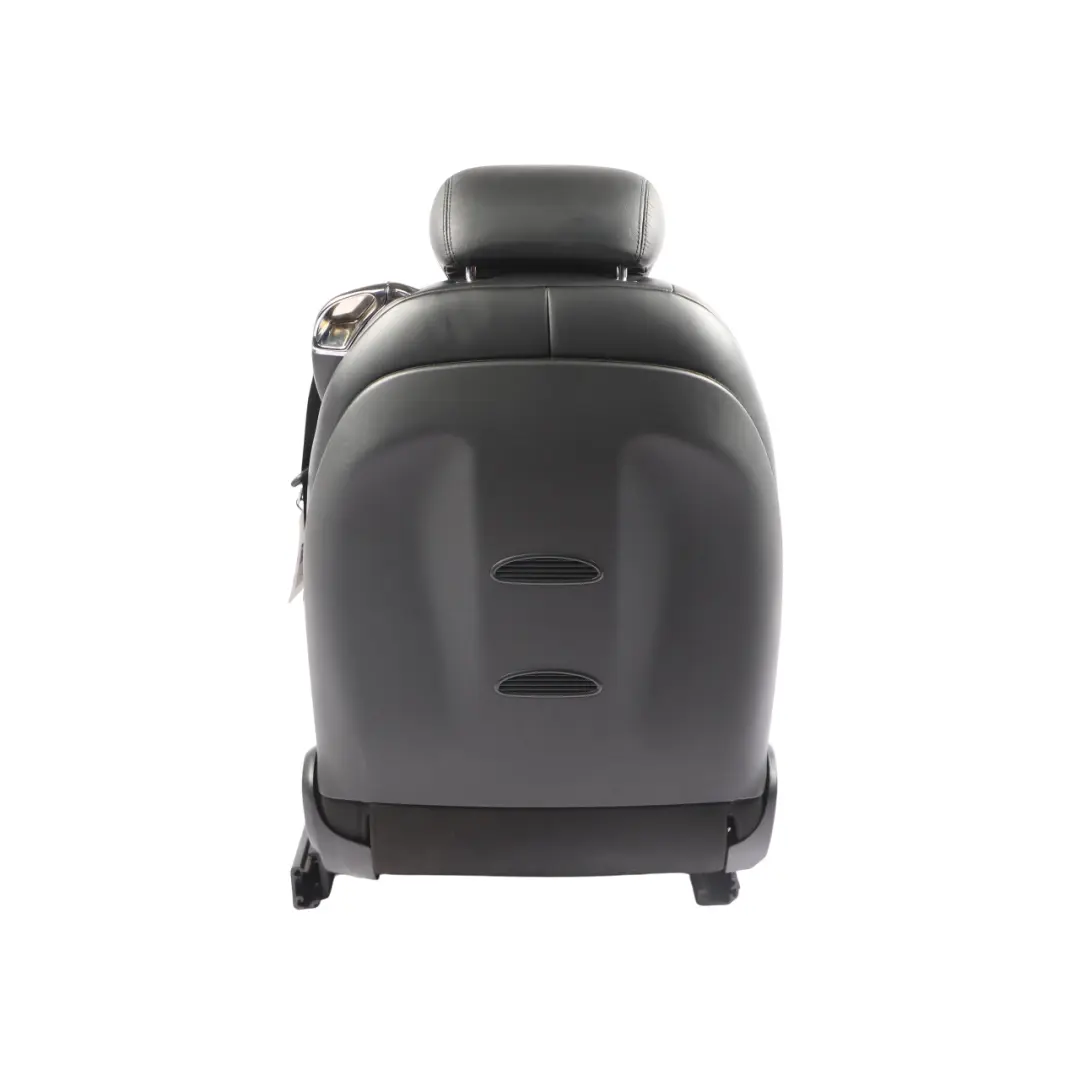 Mercedes C216 Front Seat Climatised Memory Exclusive Leather Black Left N/S - SKU RHD-A2169100947-1 - Part number A2169100947