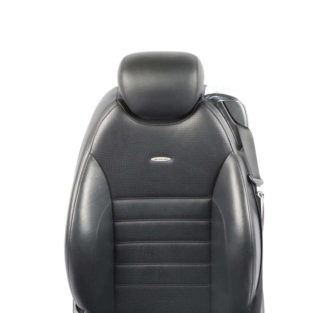 Mercedes C216 Front Seat Climatised Memory Exclusive Leather Black Left N/S - SKU RHD-A2169100947-1 - Part number A2169100947