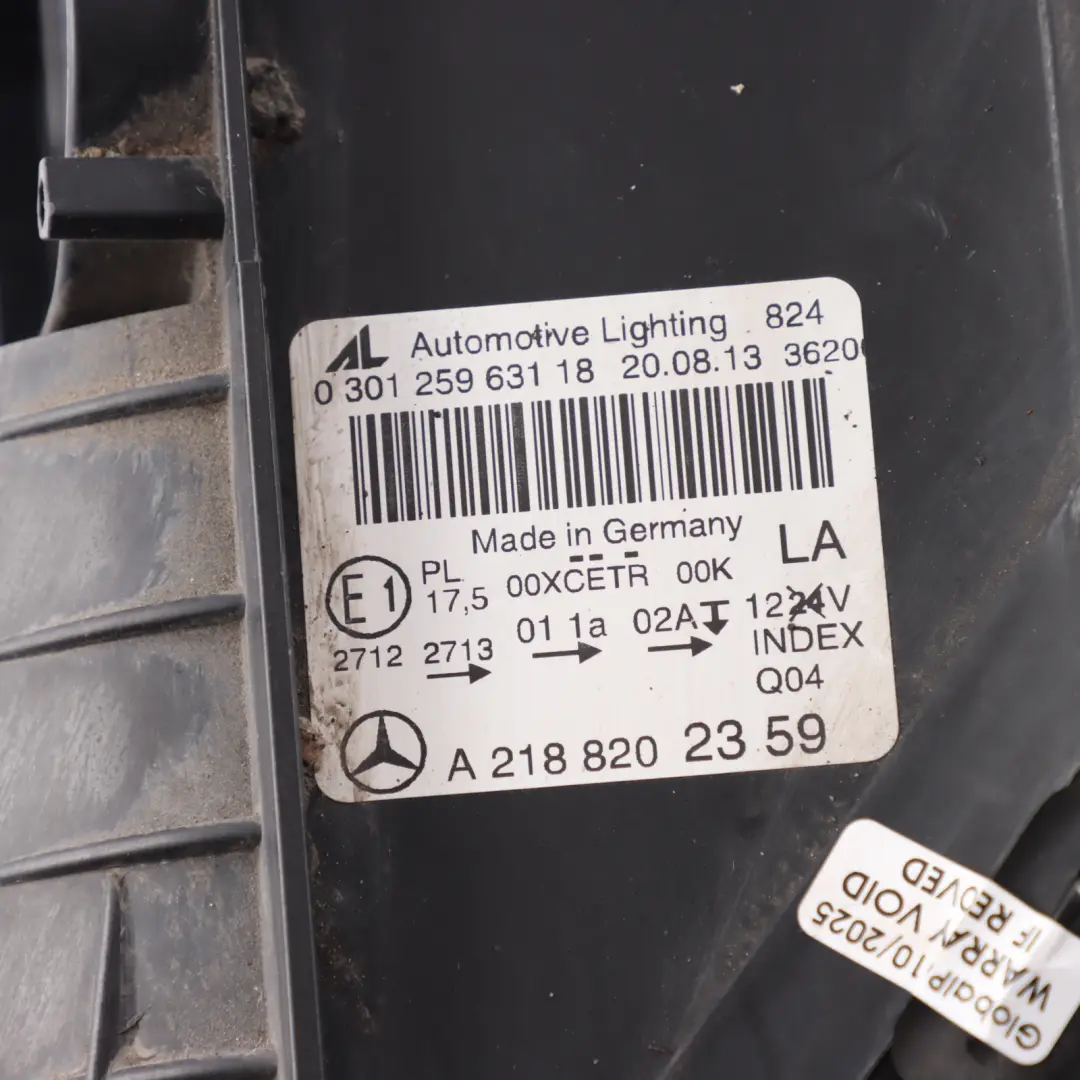 Front Lamp LED System Headlight Left N/S to Mercedes C218 X218 with Part number A2188202359 Mercedes C218 X218 Front Lamp LED System Headlight Left N/S - SKU RHD-A2188202359 - Part number A2188202359