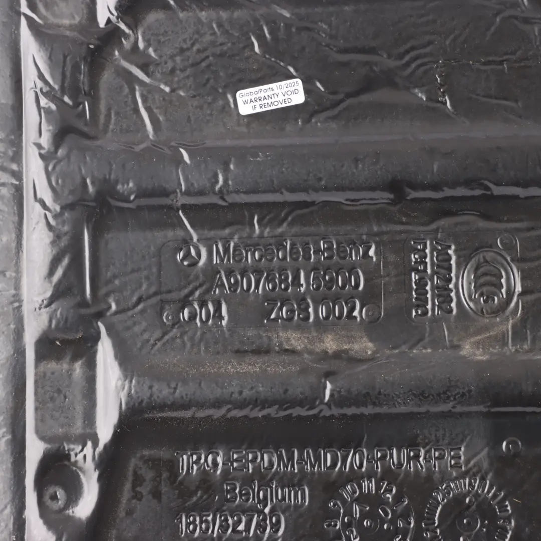 W907 Front Floor Mat Passenger Cabin Side to Mercedes Sprinter with Part number A9076845900 Mercedes Sprinter W907 Front Floor Mat Passenger Cabin Side - SKU RHD-A9076845900 - Part number A9076845900