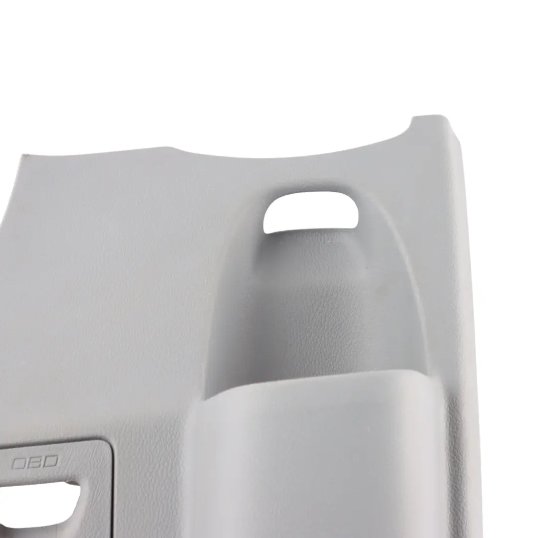 Ford Transit Custom Cup Drink Holder OBD Cover Right Drivers Side O/S Grey - SKU RHD-BK21-V044L02-DDW - Part number BK21-V044L02-DDW