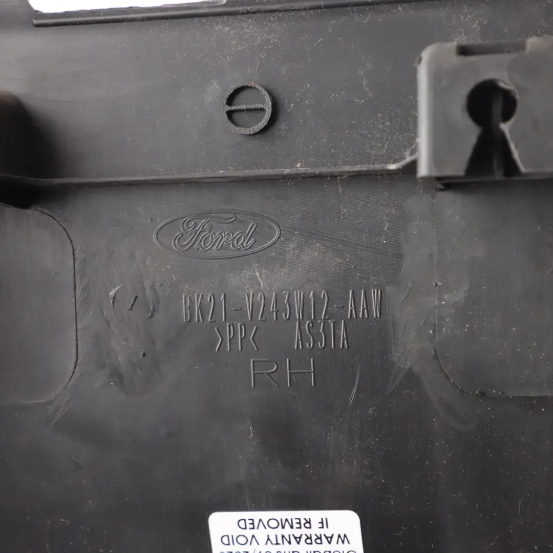 Mk8 Pillar B Bottom Cover Trim Right O/S BK21-V243W12-AAW to Ford Transit Custom with Part number 1771795 Ford Transit Custom Mk8 Pillar B Bottom Cover Trim Right O/S BK21-V243W12-AAW - SKU 1771795 - Part number 1771795