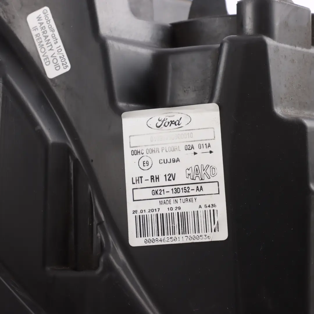 MK8 Headlamp Headlight Front Right O/S Lamp to Ford Transit Custom with Part number BK2113D152B Ford Transit Custom MK8 Headlamp Headlight Front Right O/S Lamp - SKU RHD-BK2113D152B - Part number BK2113D152B