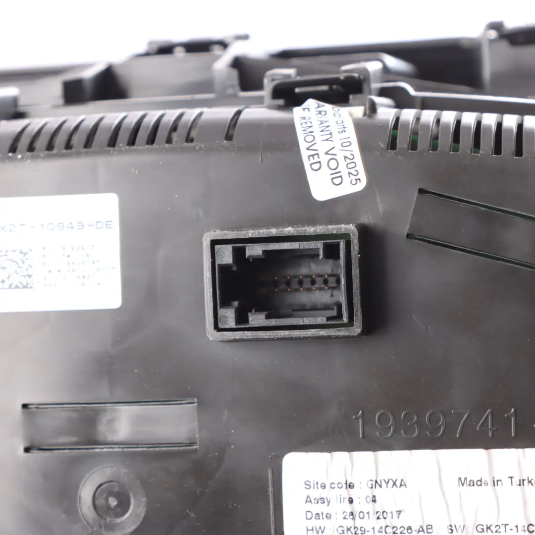 Instrument Cluster Speedometer Manual GK2T10849DE to Ford Transit Custom Diesel with Part number GK2T-10849-DE Ford Transit Custom Diesel Instrument Cluster Speedometer Manual GK2T10849DE - SKU RHD-GK2T-10849-DE - Part number GK2T-10849-DE