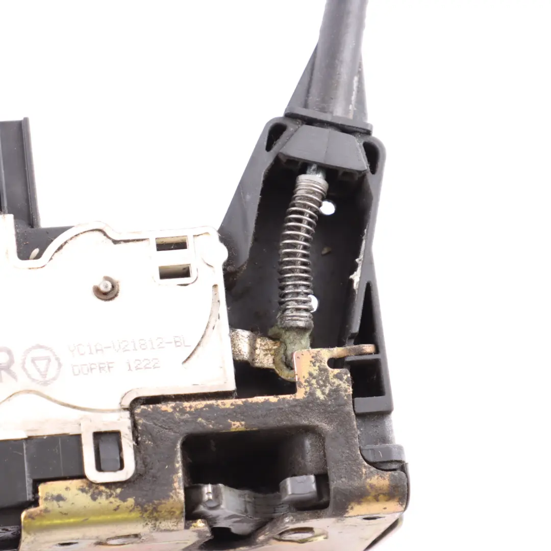 Ford Transit Mk7 Door Lock Latch Front Right O/S Mechanism - SKU RHD-YC1A-V21812-BL - Part number YC1A-V21812-BL